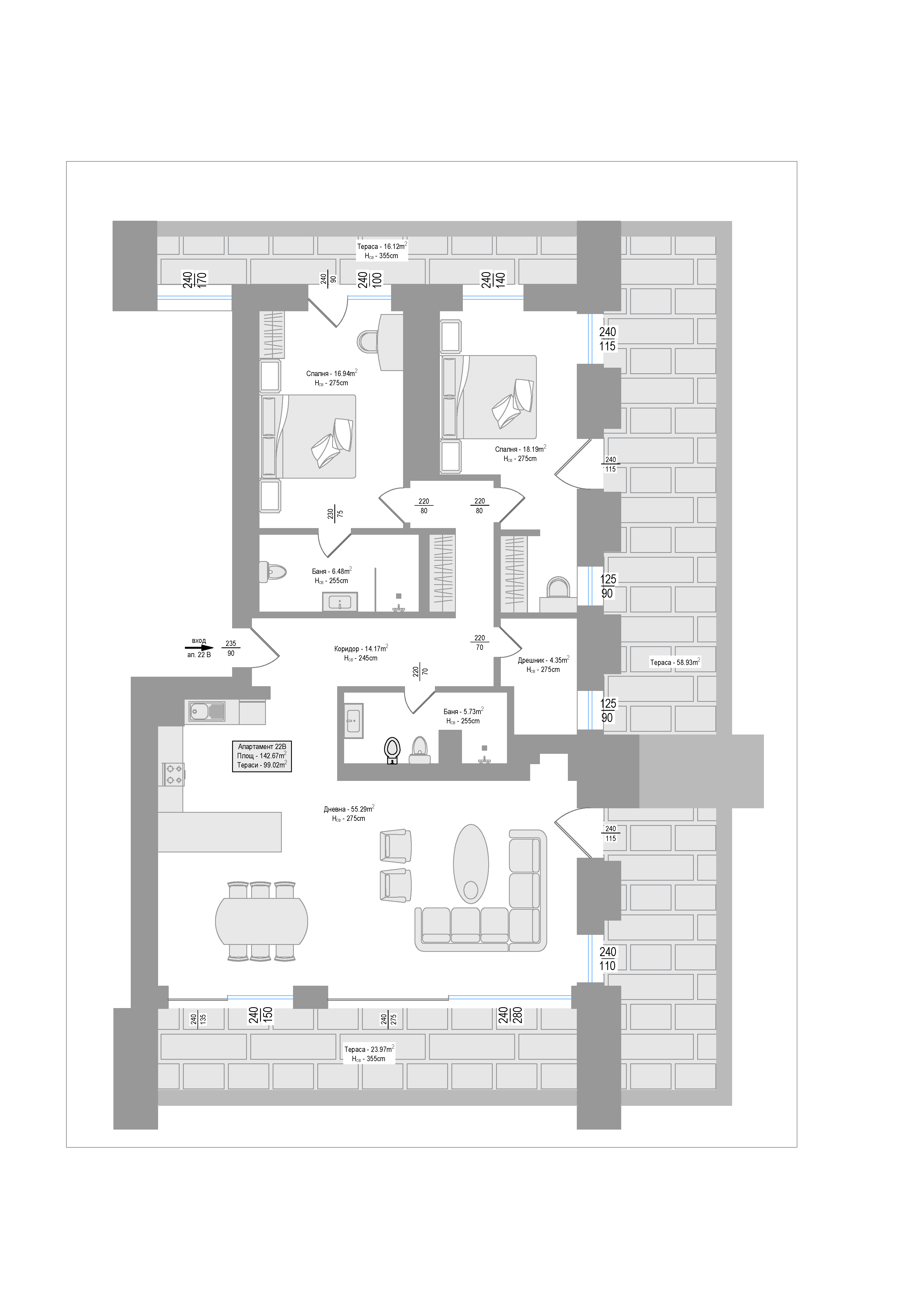 Apartment № 22В