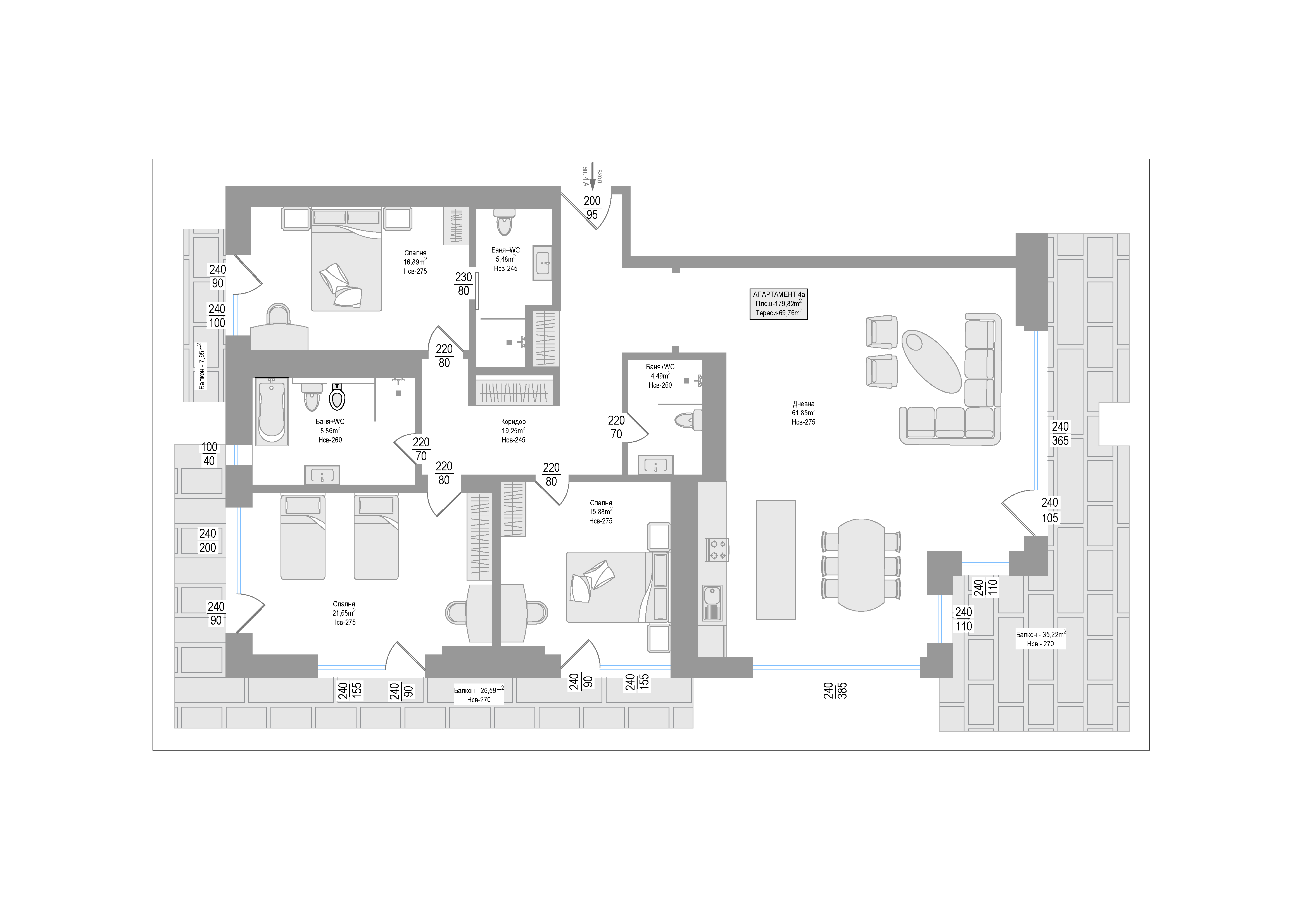 Apartment № 4А